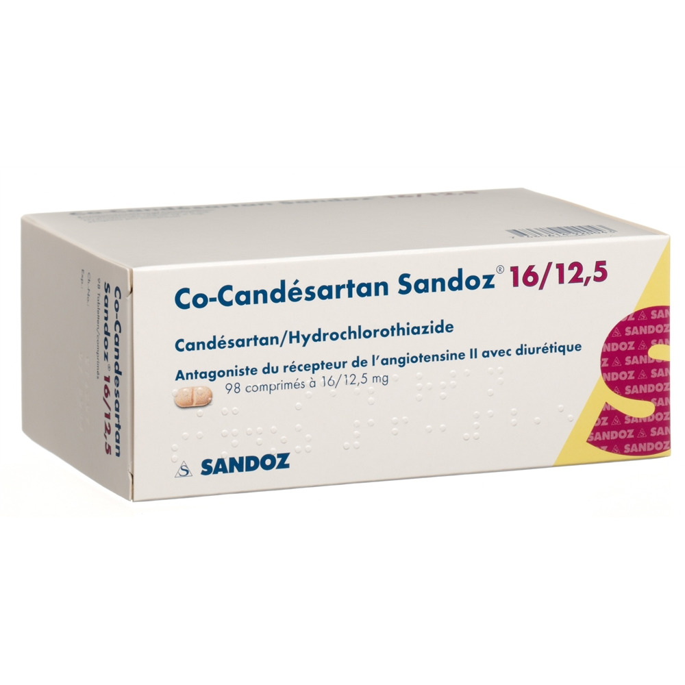 CO-CANDESARTAN Sandoz cpr 16/12.5 mg 98 pce