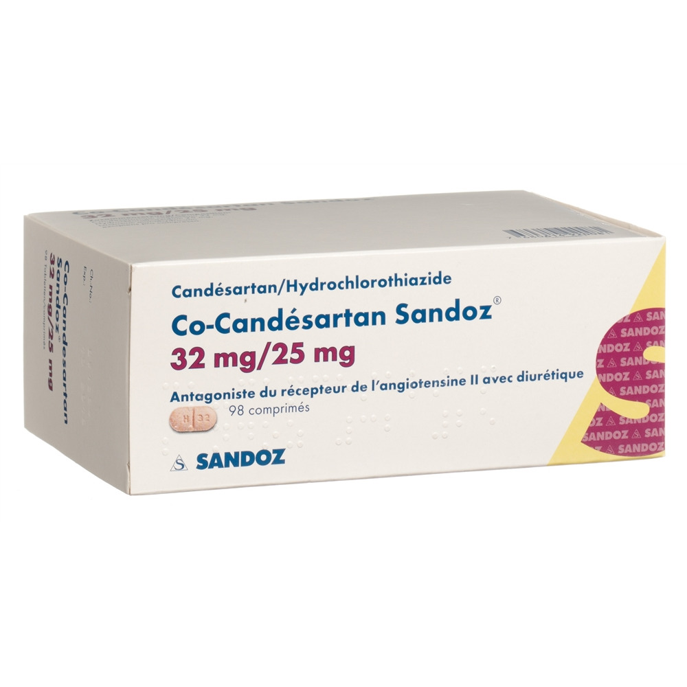 CO-CANDESARTAN Sandoz cpr 32/25 mg 98 pce