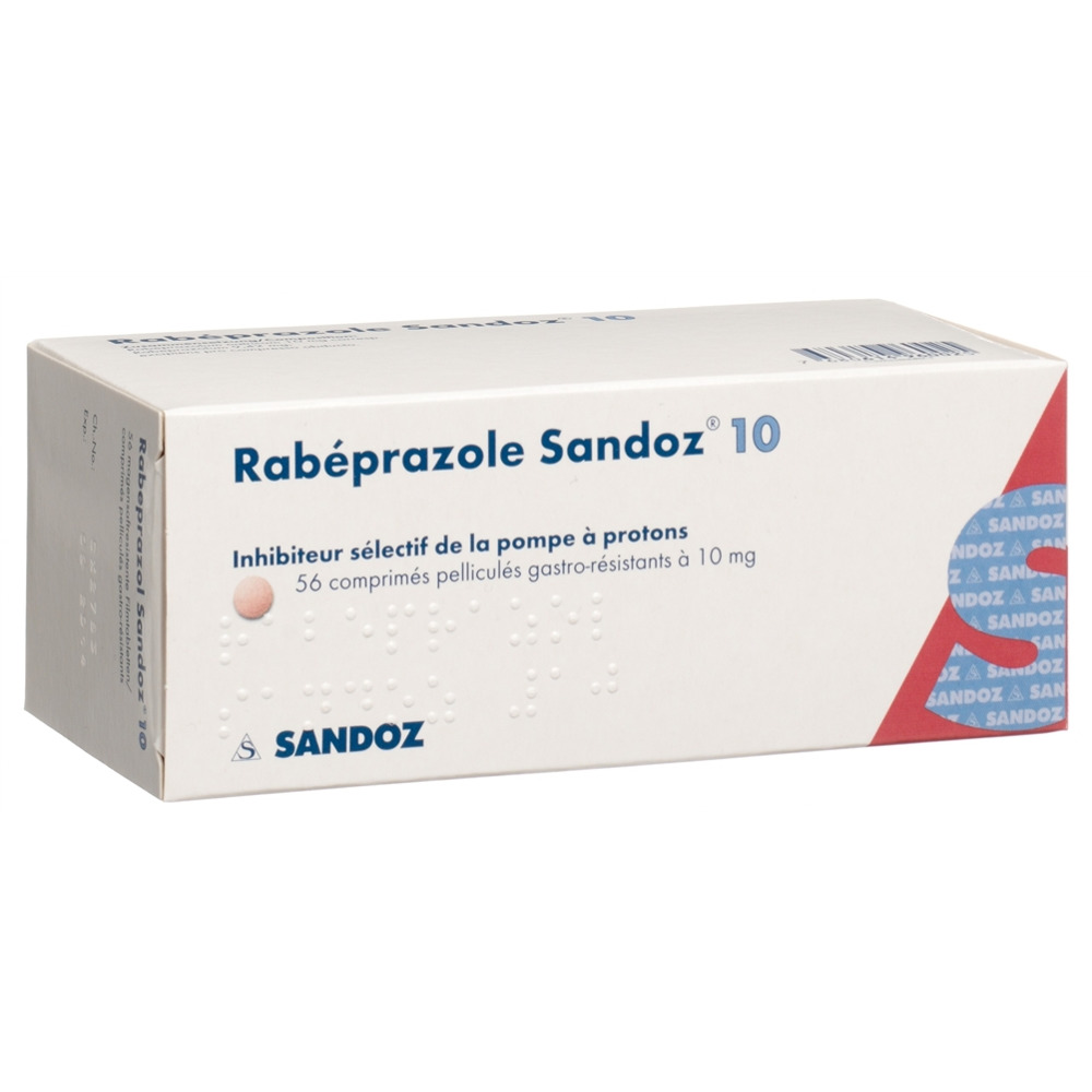 Rabeprazol Sandoz 10 mg, magensaftresistente Tabletten