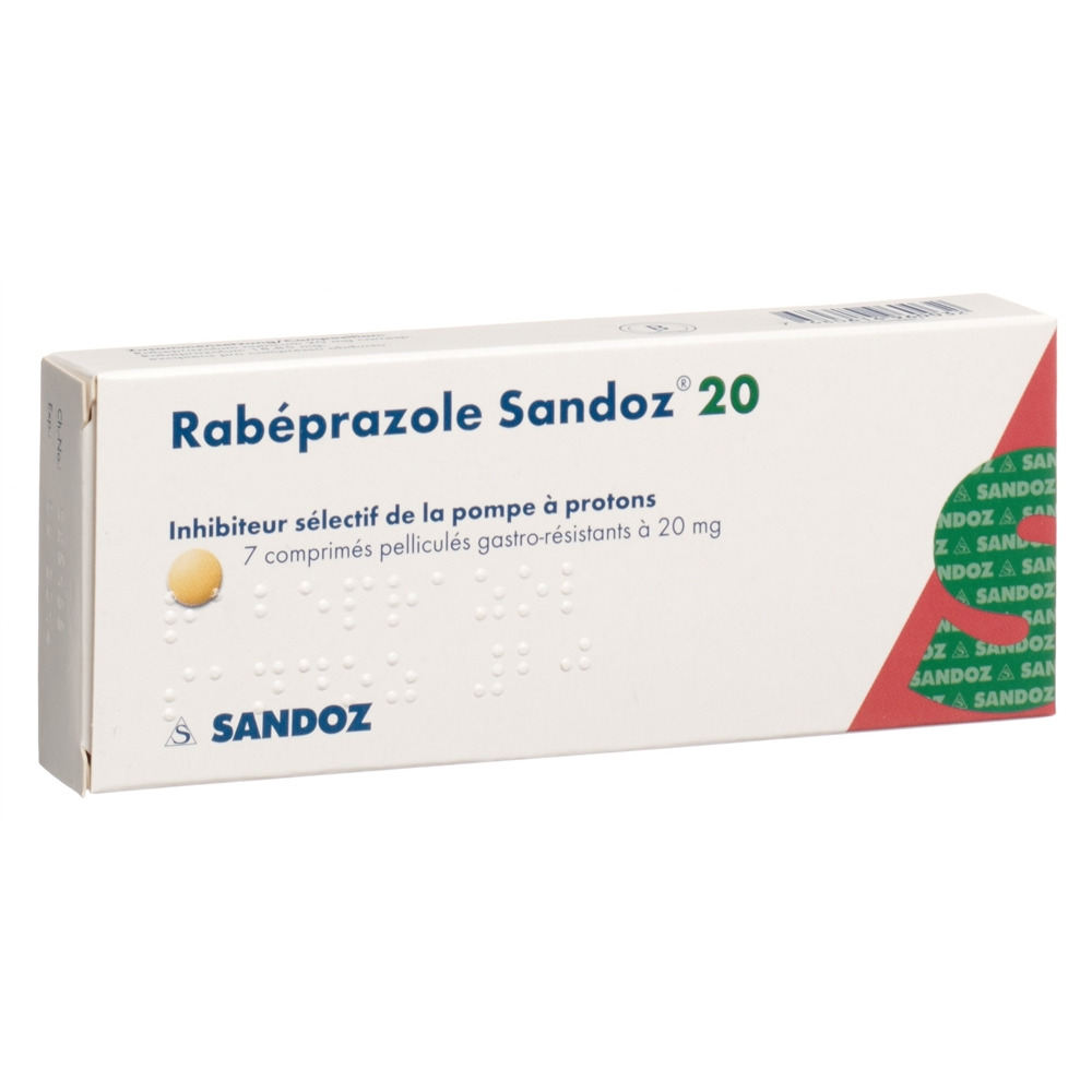 Rabeprazol Sandoz 20 mg, magensaftresistente Tabletten