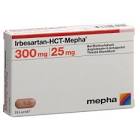 Irbesartan-HCT-Mepha 300mg/25mg, Filmtabletten