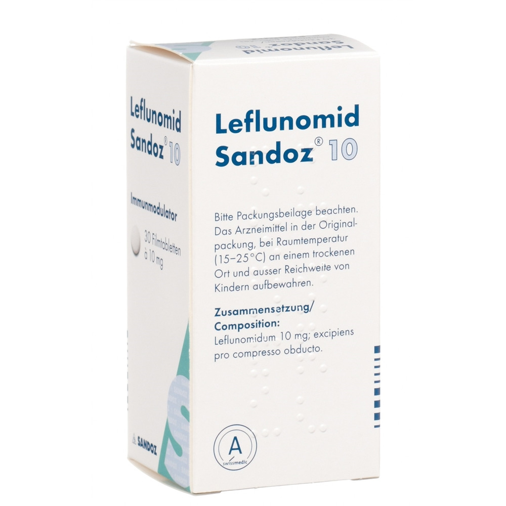 Leflunomid Sandoz 10, Filmtabletten