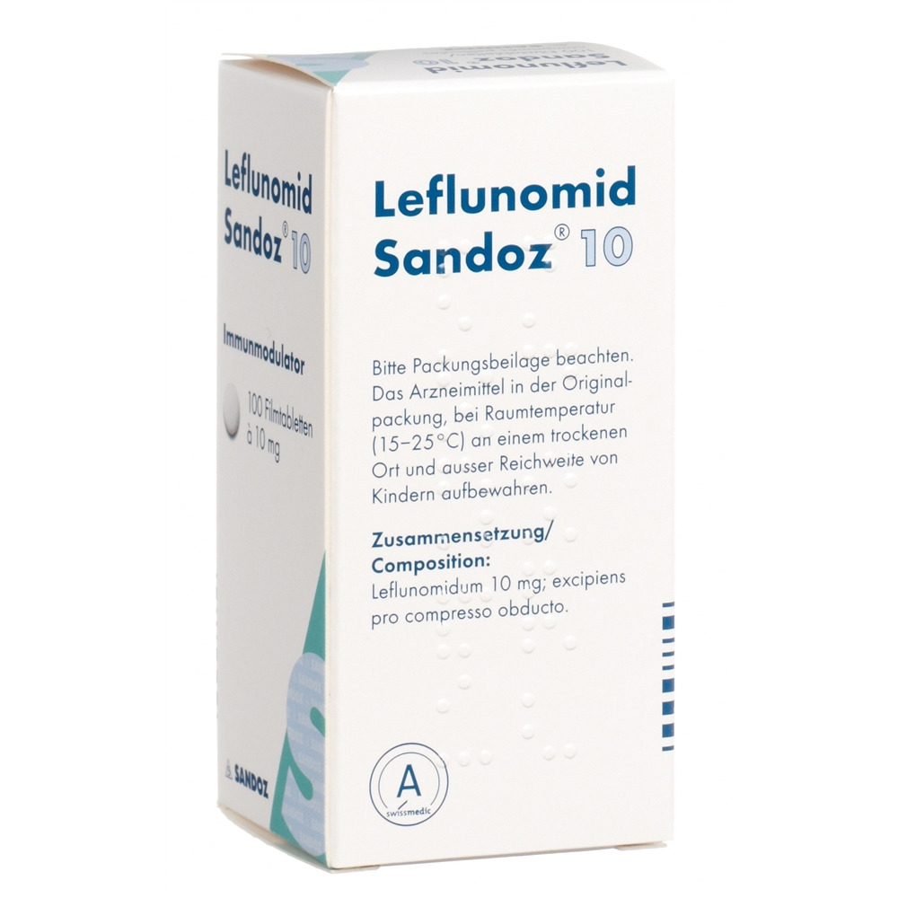 Leflunomid Sandoz 10, Filmtabletten