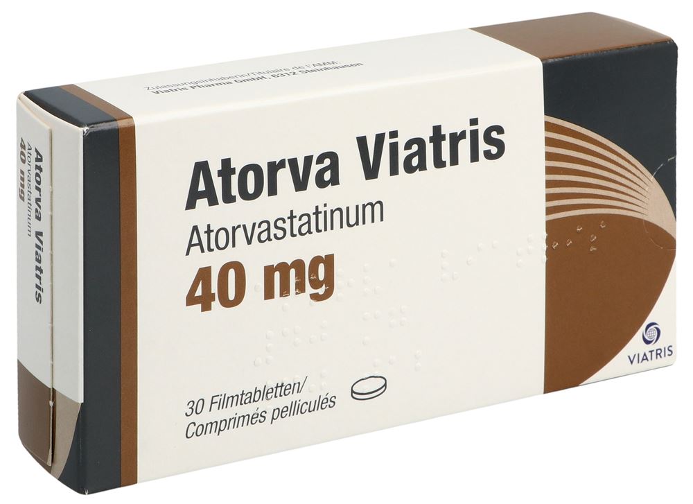 Atorva Viatris 40 mg, Filmtabletten