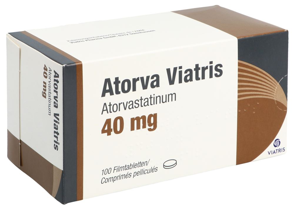 Atorva Viatris 40 mg, Filmtabletten