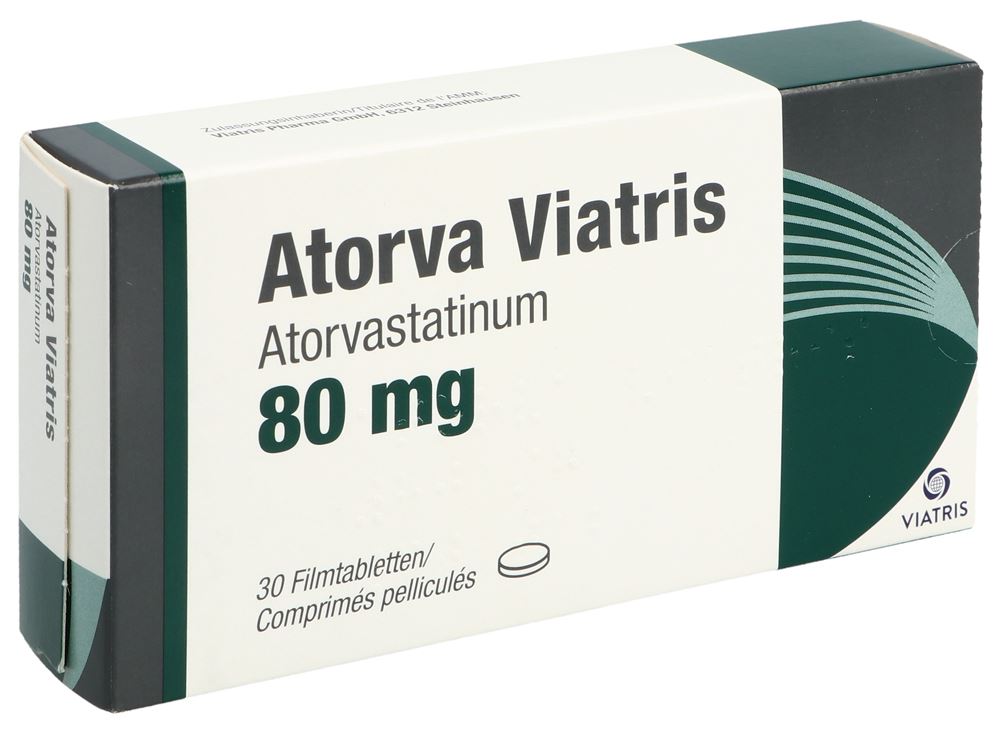 ATORVA Viatris cpr pell 80 mg 30 pce