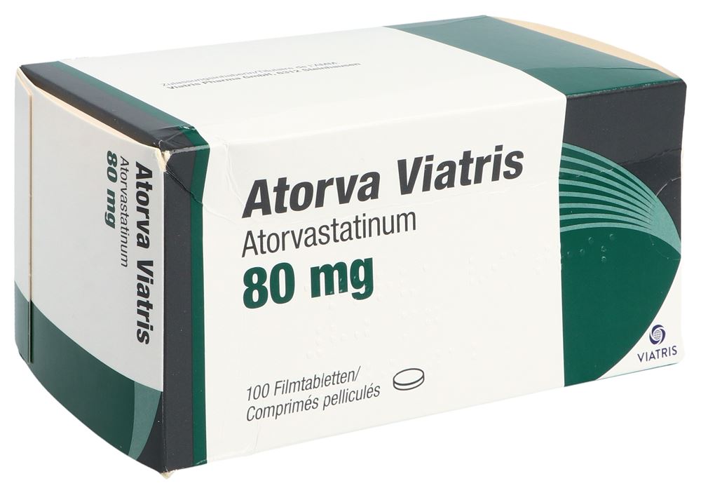 ATORVA Viatris cpr pell 80 mg 100 pce