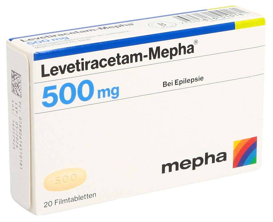 LEVETIRACETAM Zentiva cpr pell 500 mg 20 pce