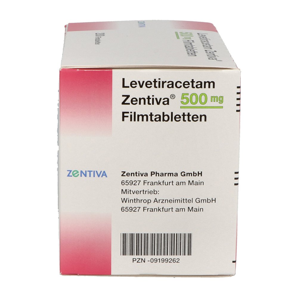 Levetiracetam Zentiva 500mg, Filmtabletten