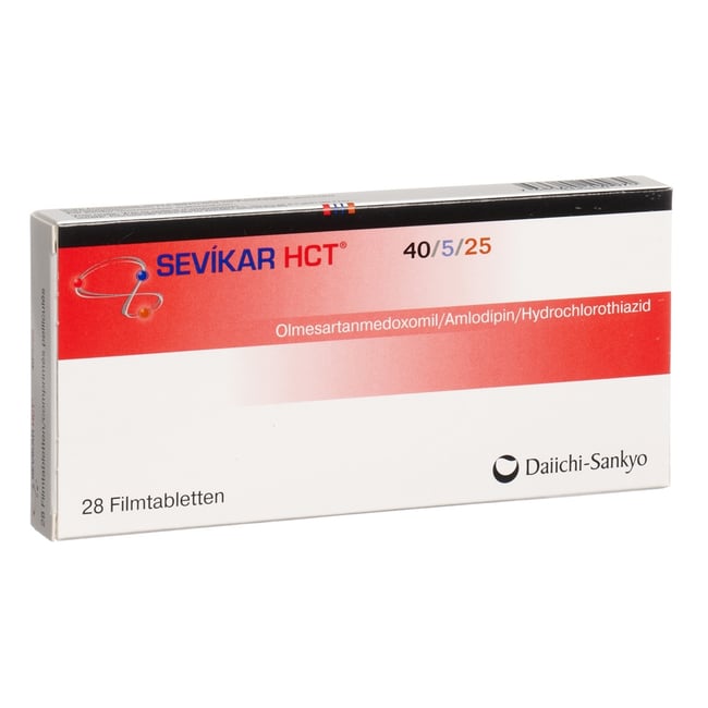 Sevikar HCT 40 mg/5 mg/25 mg, Filmtabletten