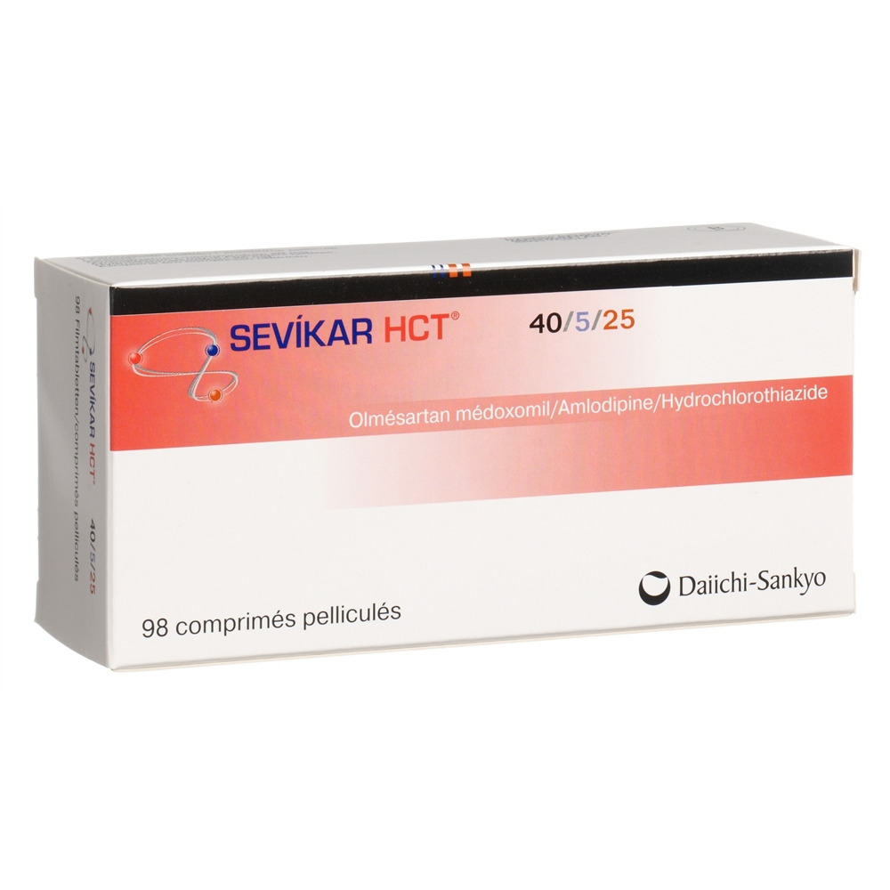 Sevikar HCT 40 mg/5 mg/25 mg, Filmtabletten