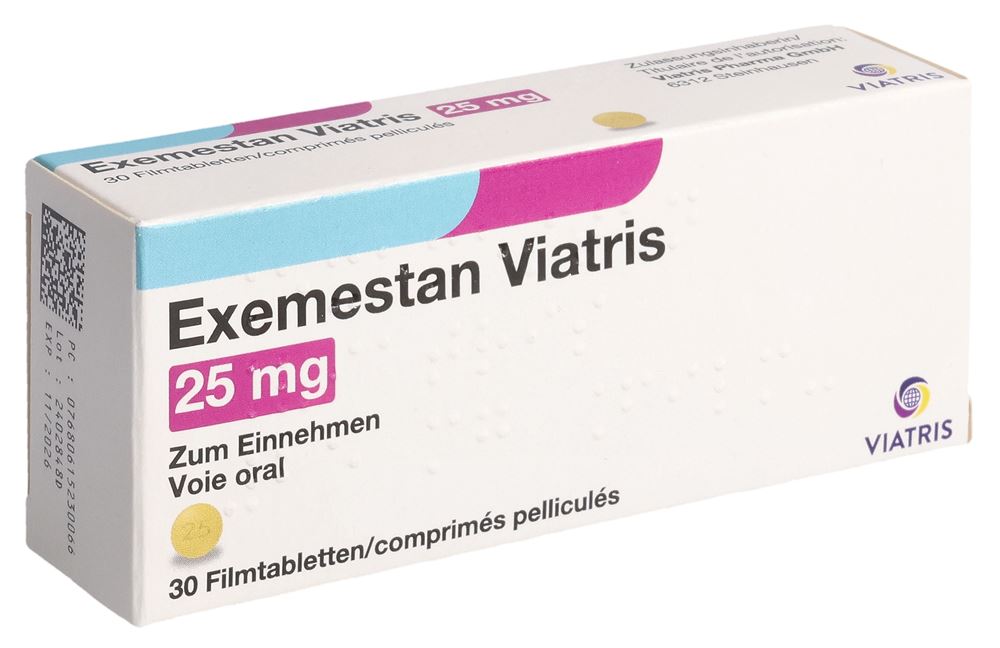 Exemestan Viatris, Filmtabletten
