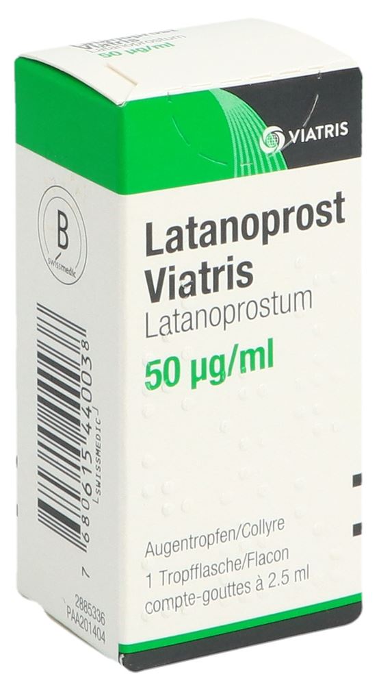 LATANOPROST Viatris gtt opht fl 2.5 ml