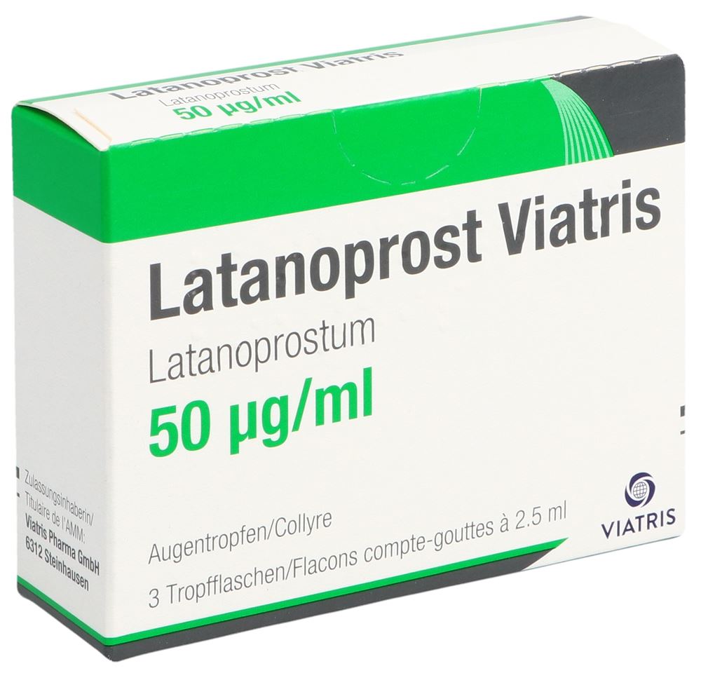 LATANOPROST Viatris gtt opht 3 fl 2.5 ml