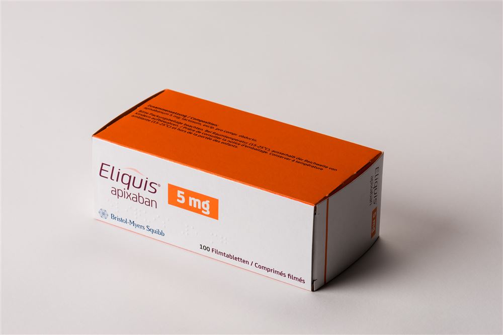 ELIQUIS cpr pell 5 mg 100 pce