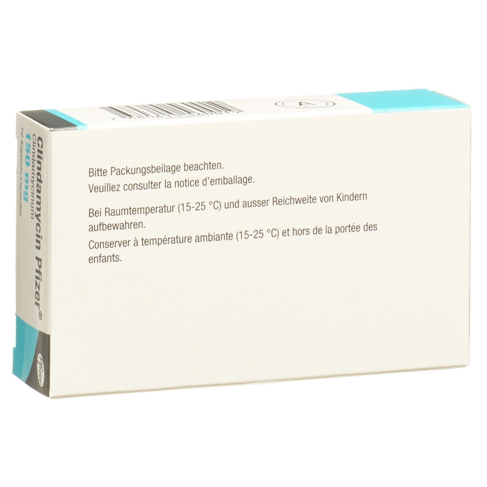 CLINDAMYCIN Pfizer caps 150 mg 16 pce