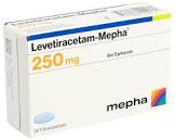 Levetiracetam-Mepha 250 mg, Filmtabletten