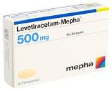 Levetiracetam-Mepha 500 mg, Filmtabletten