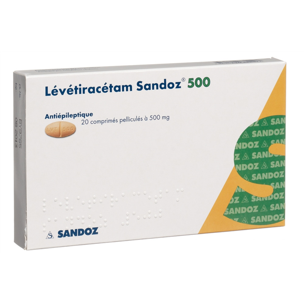 Levetiracetam-Mepha 500 mg, Filmtabletten