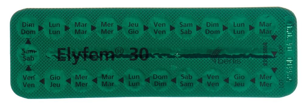 Elyfem 30, Dragées