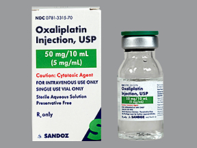 Oxaliplatin Sandoz 250 mg/50 ml, Konzentrat zur Herstellung einer Infusionslösung
