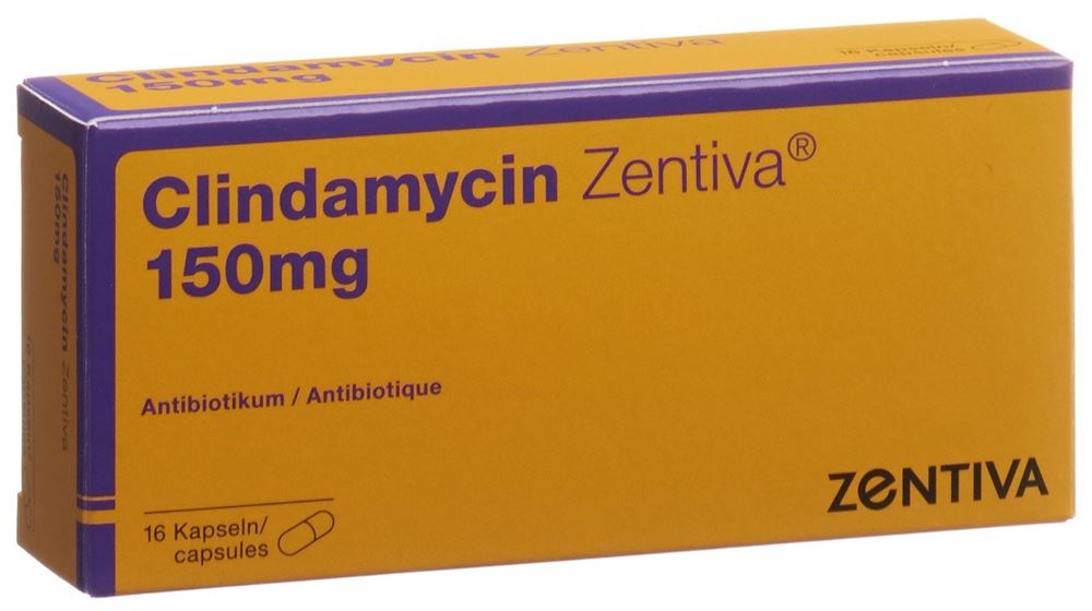 CLINDAMYCIN Zentiva caps 150 mg 16 pce