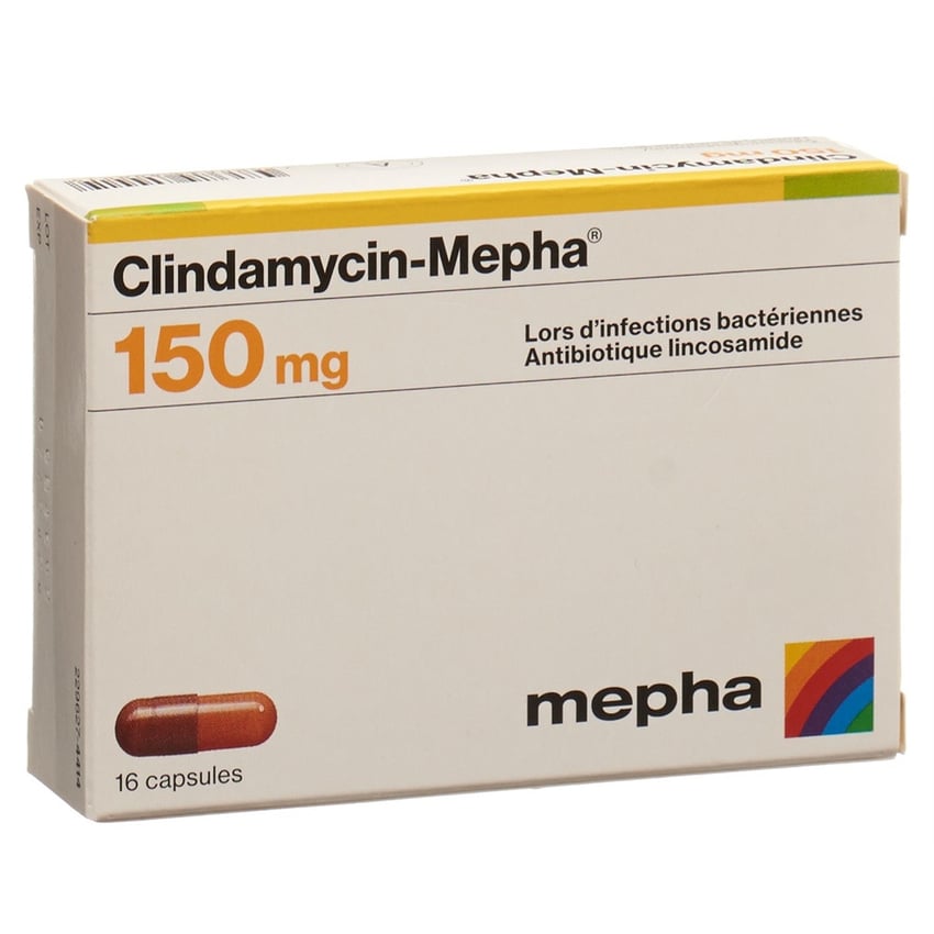 CLINDAMYCIN Zentiva caps 150 mg 16 pce