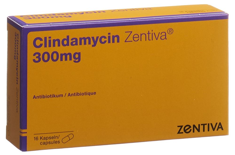 CLINDAMYCIN Zentiva caps 300 mg 16 pce