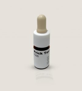 Prick-Test Alnus glutinosa, Pricktestlösung