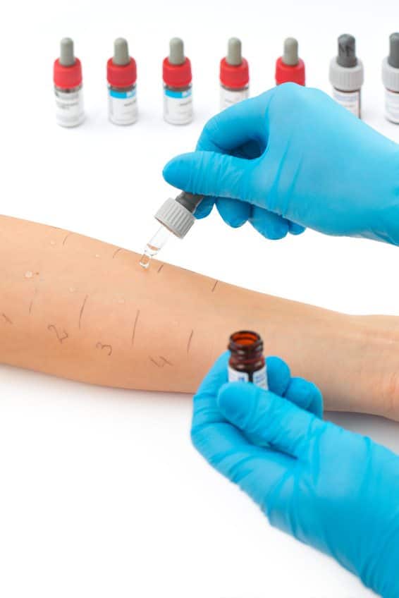 Prick-Test Caro suis, Pricktestlösung