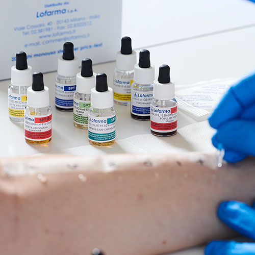 Prick-Test Asparagus officinalis, Pricktestlösung