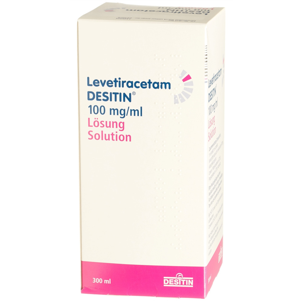 LEVETIRACETAM DESITIN sol 100 mg/ml fl 300 ml