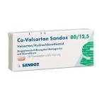 CO-VALSARTAN Sandoz cpr pell 80/12.5 28 pce