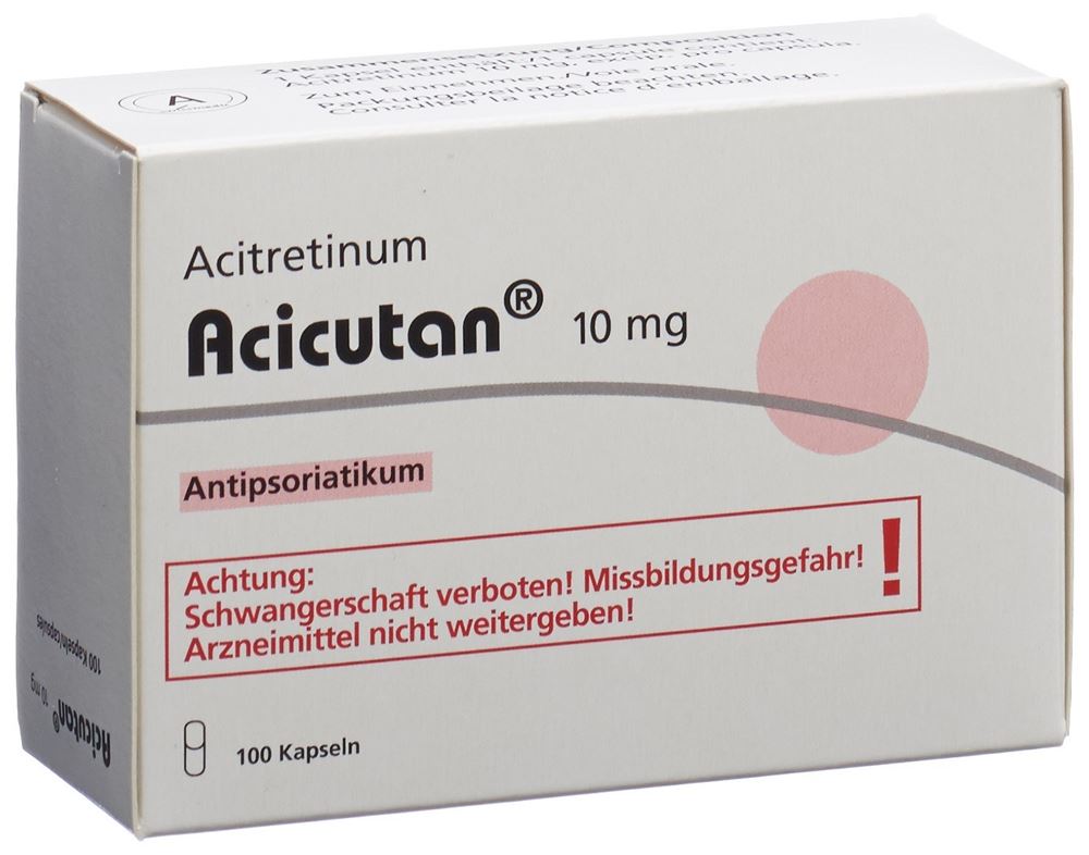 Acicutan 10 mg, Hartkapseln