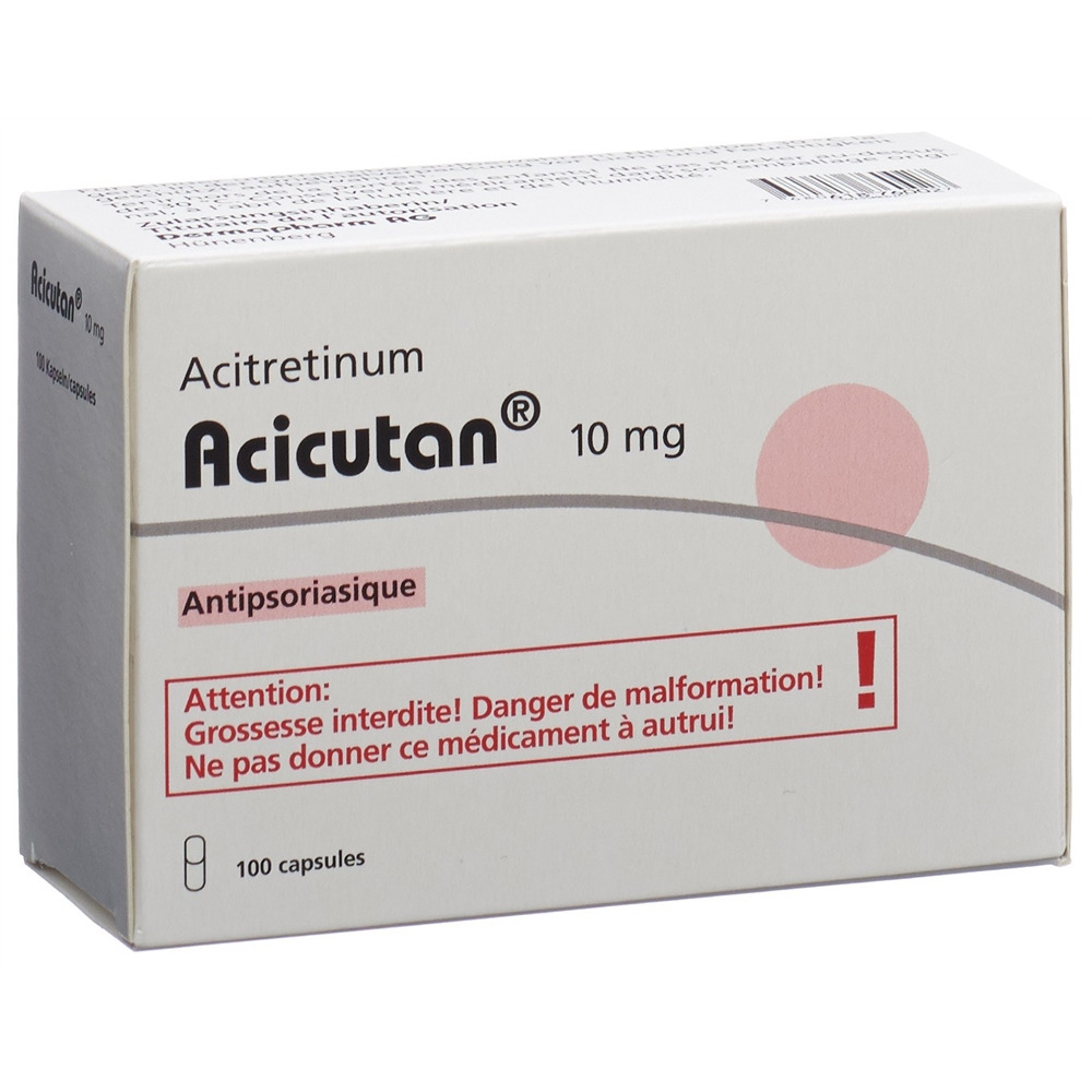 Acicutan 10 mg, Hartkapseln