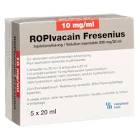 Ropivacain Fresenius 10 mg/ml, Injektionslösung
