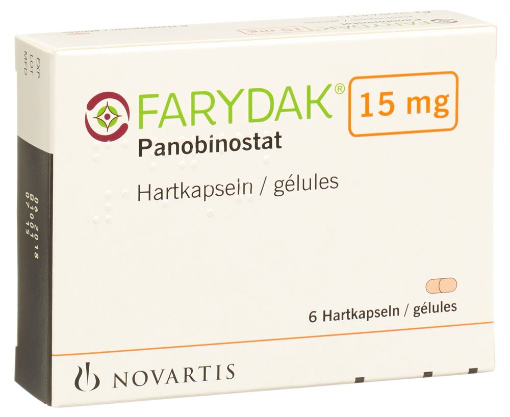 FARYDAK caps 15 mg 6 pce