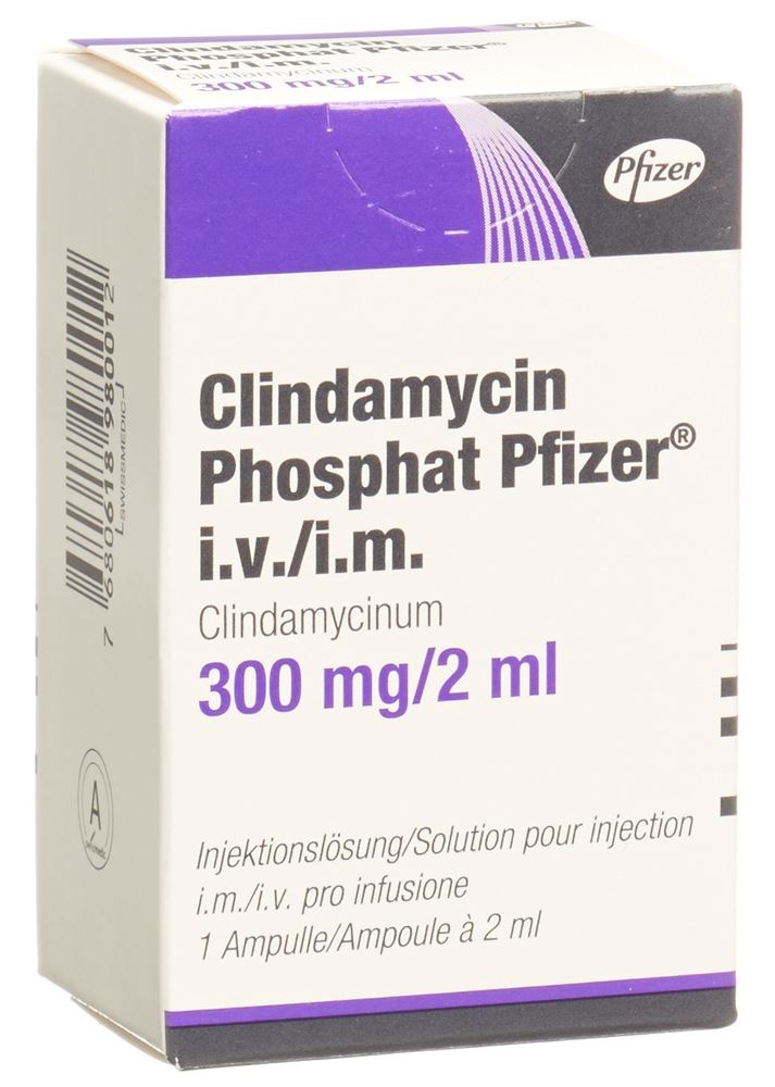 CLINDAMYCIN PHOSPHAT Pfizer 300 mg/2ml amp 2 ml