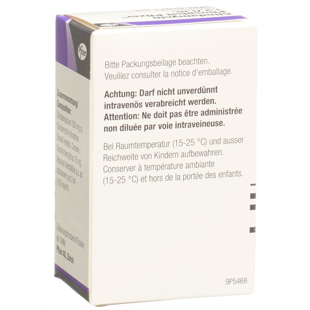 CLINDAMYCIN PHOSPHAT Pfizer 300 mg/2ml amp 2 ml