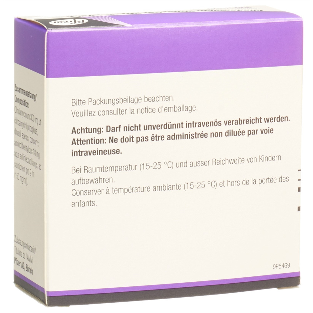 CLINDAMYCIN PHOSPHAT Pfizer 300 mg/2ml 10 amp 2 ml