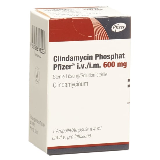 Clindamycin Phosphat Pfizer i.v./i.m. 600 mg, Injektionslösung
