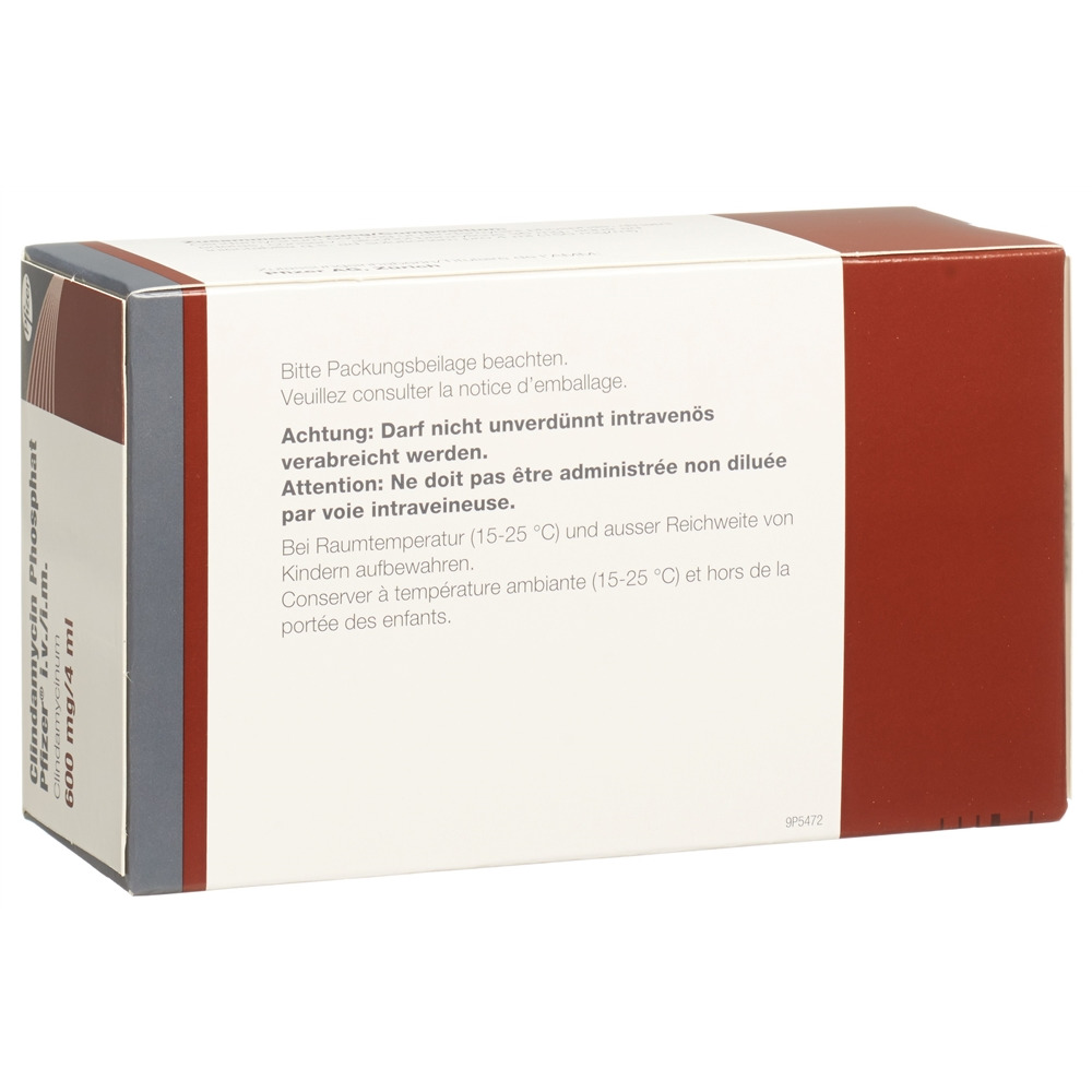 CLINDAMYCIN PHOSPHAT Pfizer 600 mg/4ml 10 amp 4 ml