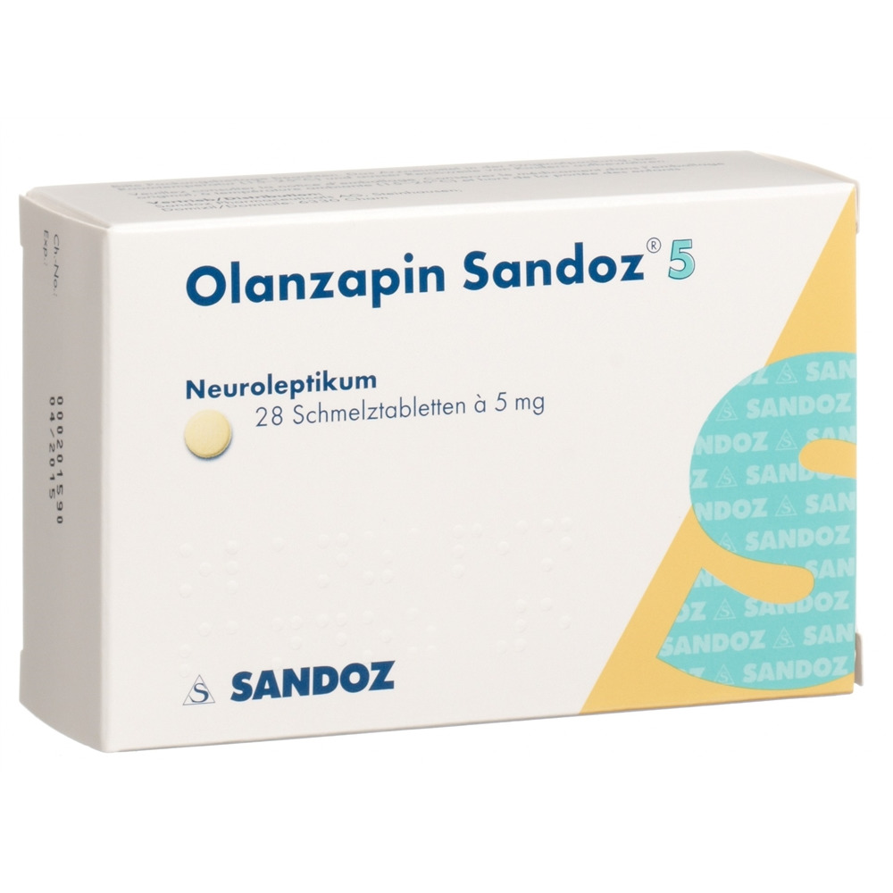 Olanzapin Sandoz 5, Schmelztabletten