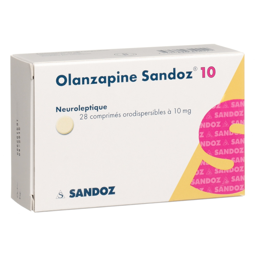 OLANZAPINE Sandoz cpr orodisp 10 mg 28 pce