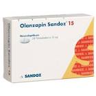 Olanzapin Sandoz 15, Schmelztabletten