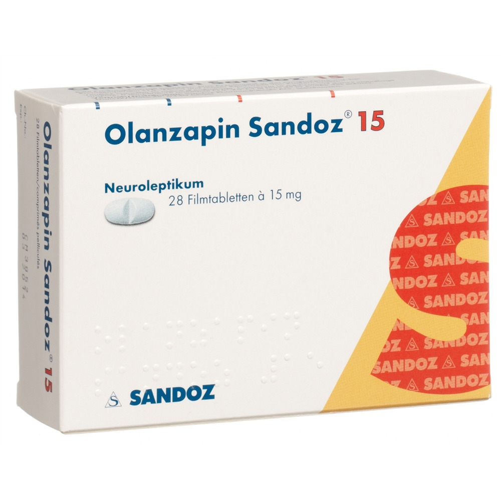 Olanzapin Sandoz 20, Schmelztabletten