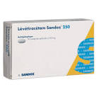 Levetiracetam Rivopharm 250, compresse rivestite con film