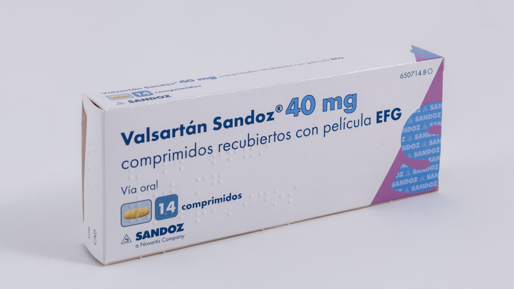 Valsartan Sandoz 40, Filmtabletten