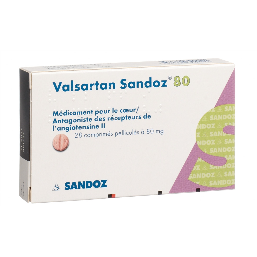 VALSARTAN Sandoz cpr pell 80 mg 28 pce