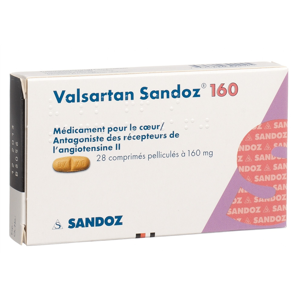 VALSARTAN Sandoz cpr pell 160 mg 28 pce